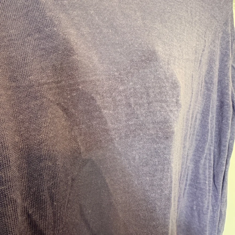 GUC - Ann Taylor - linen blend open cardigan - lilac - Large - Picture 6 of 10